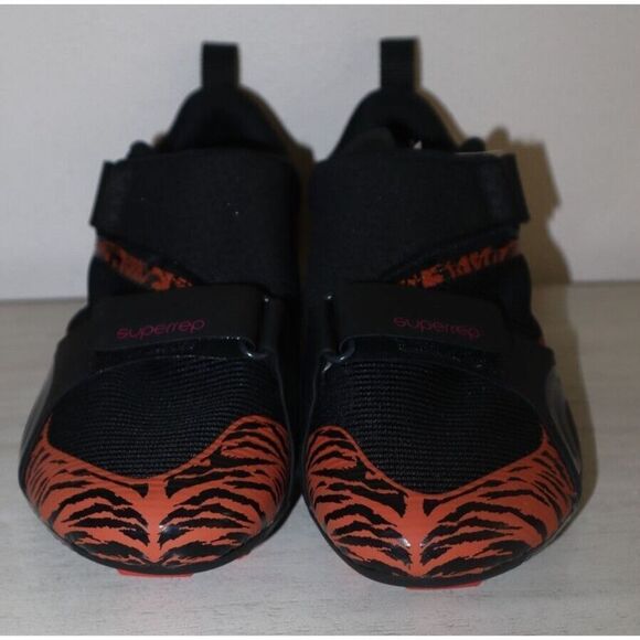 Nike CJ0775 Women's Sz 6.5 Black/Tiger Print Superrep Cycling Indoor Shoes $120 - Picture 2 of 7